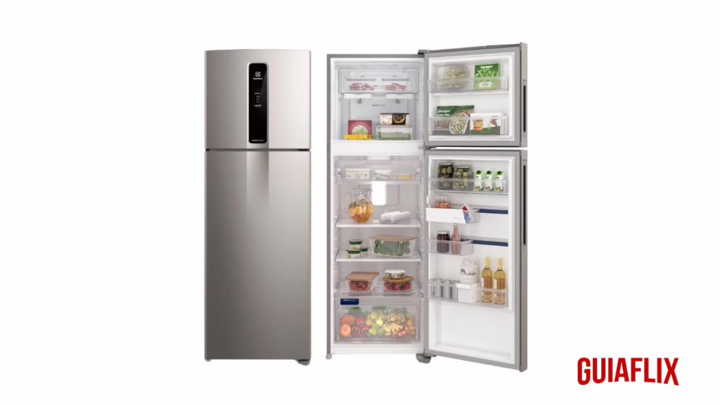 geladeira inox electrolux