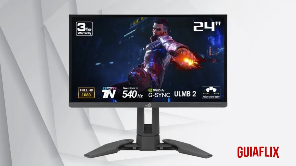 monitores 540hz
