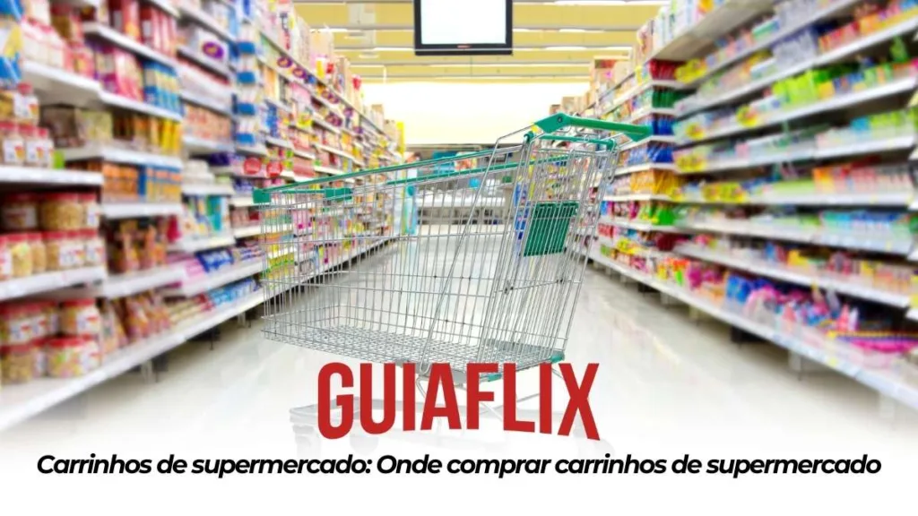 Carrinhos de supermercado Onde comprar carrinhos de supermercado