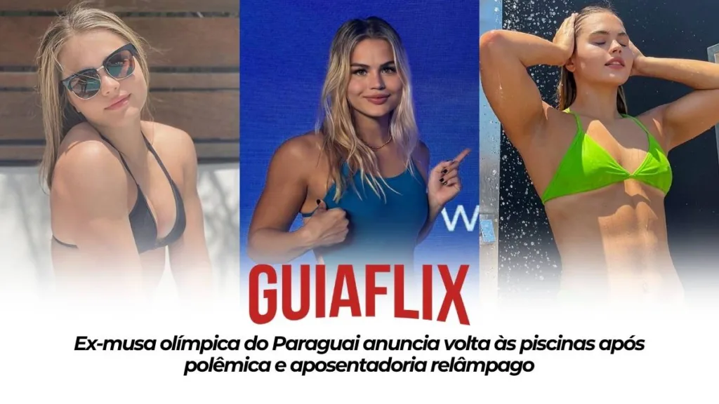 Ex musa olimpica do Paraguai anuncia volta as piscinas apos polemica e aposentadoria relampago