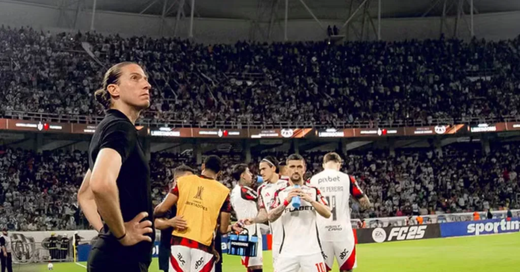 Filipe Luis desabafa detona desempenho do Flamengo e expoe crise Nao conseguimos pressionar