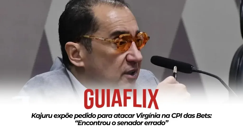 Kajuru expoe pedido para atacar Virginia na CPI das Bets Encontrou o senador errado